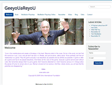 Tablet Screenshot of geeyouareyou.com